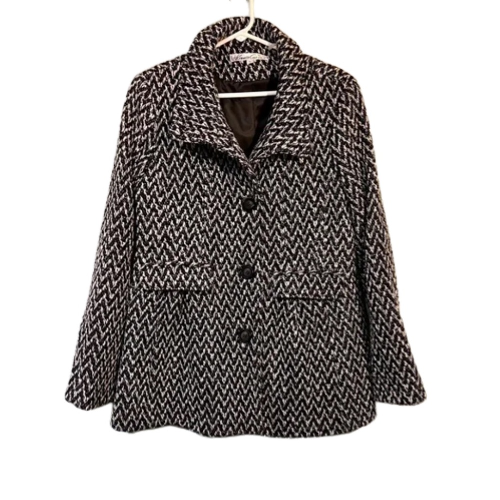 Kenneth Cole Pea Coat, size 12, New with Tags